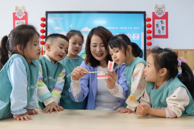 萌娃学讲卫生
